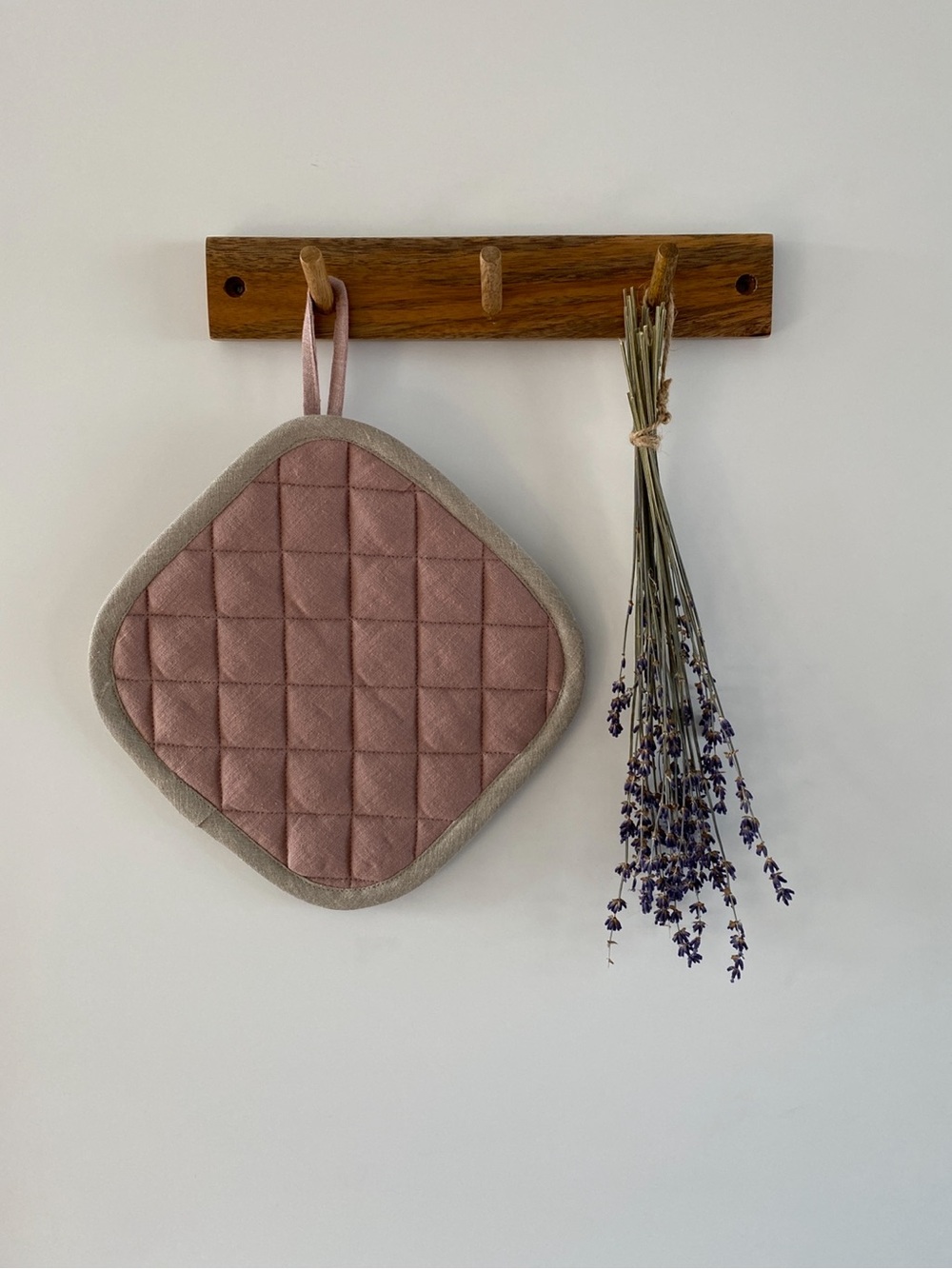 Woodrose Pot Holder